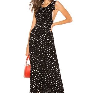 Free people small dress “chambray butterflies” nwt